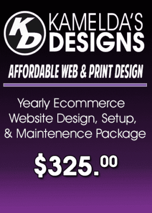 Kamelda's Designs Ecommerce Website pkg Affirm option