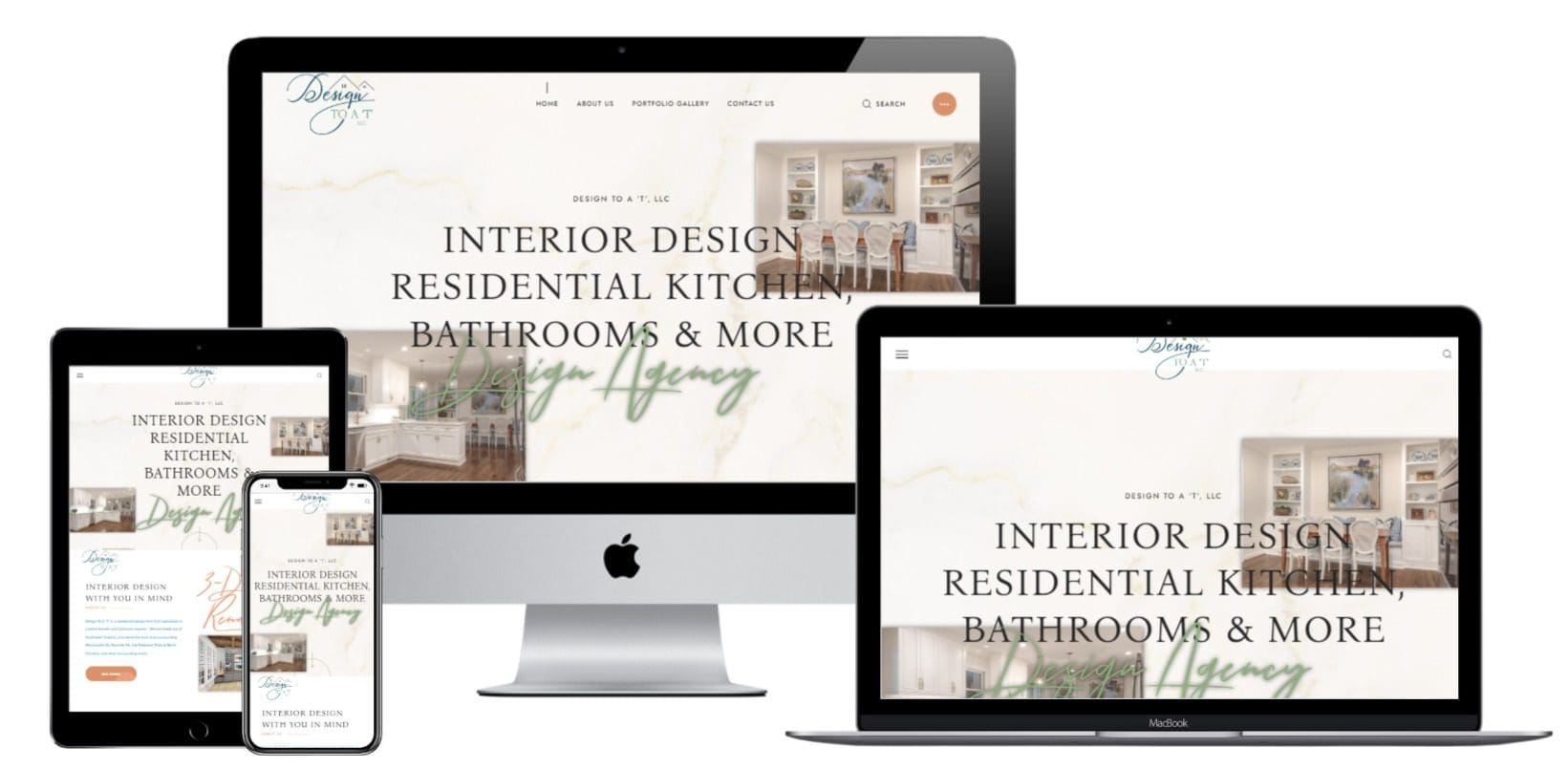 Kamelda's Designs LLC web design portfolio