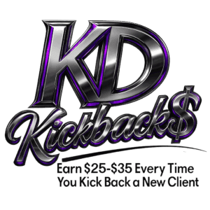 KD Kickbacks Referral/Affiliate Program