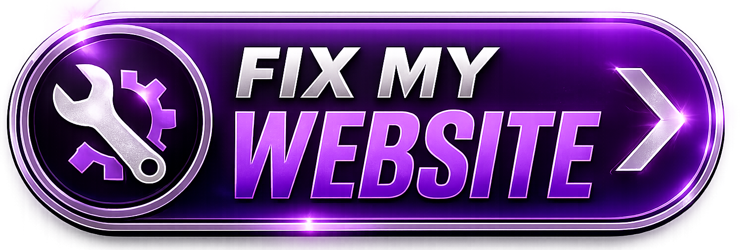 Fix My Website button